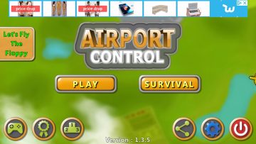 Dva režimy hry Airport Control