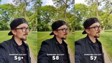 Samsung galaxy S7 galaxy S8 galaxy S9 portret - test