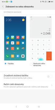 Xiaomi Redmi Note 5 celá obrazovka
