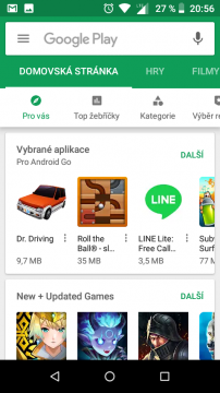 google play android go