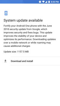 aktualizace xiaomi android 8.1 oreo