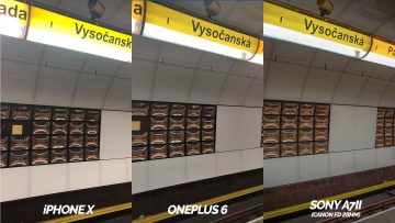 metro fotografie vysočanská - oneplus 6 vs apple iphone X