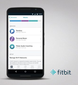 fitbit android aplikace