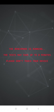 Nedotýkejte se telefonu AI Benchmark