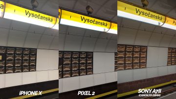 metro fotografie vysočanská - google pixel 2 vs apple iphone X