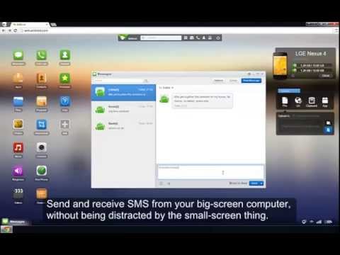 AirDroid 2 - Your Android, on the Web.