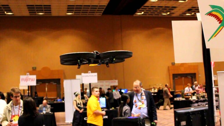 CES 2012: Parrot AR.Drone 2.0 Eyes-On