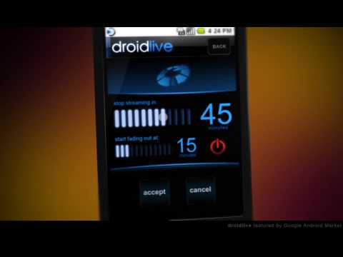 DroidLive Streaming Radio App