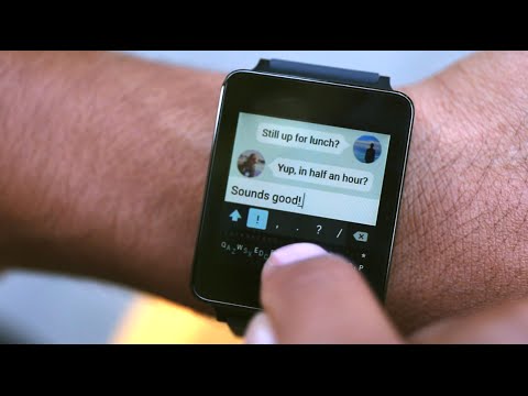 First Ever Typing On Android Wear