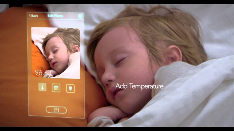 Flo - the contact-free, simple to use smart thermometer on Kickstarter