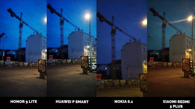Který mobil točí nejlepší videa? Honor 9 Lite vs Huawei P Smart vs Nokia 6.1 vs Xiaomi Redmi 5 Plus