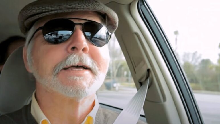 Self-Driving Car Test: Steve Mahan (Audio Described)