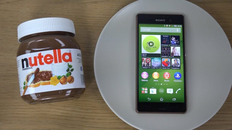 Sony Xperia Z3 Nutella - Test (4K)