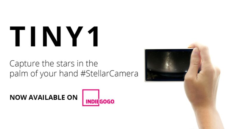 Tiny1: The world’s first astrophotography camera made to be Small, Smart and Sociable