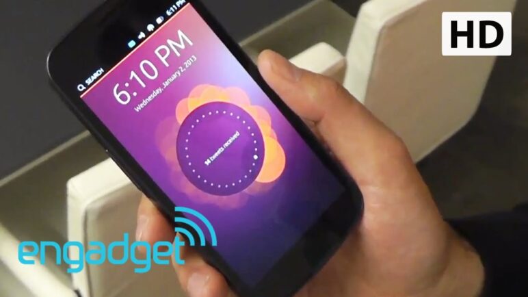 Ubuntu On A Galaxy Nexus hands-on | Engadget