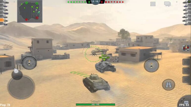 World of Tanks - gameplay video