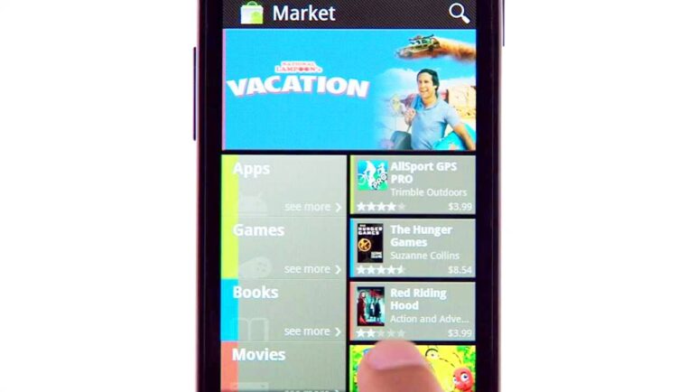 A New Android Market for Phones