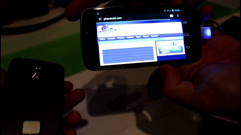 Android Beam on the Galaxy Nexus - Phandroid.com