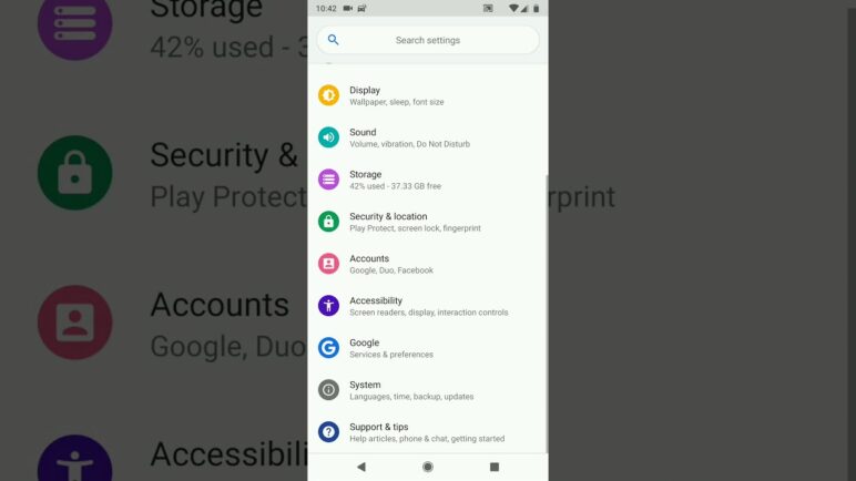 Android P Transition Animations