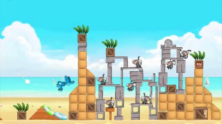 Angry Birds Rio Beach Volley Episode Gameplay Trailer