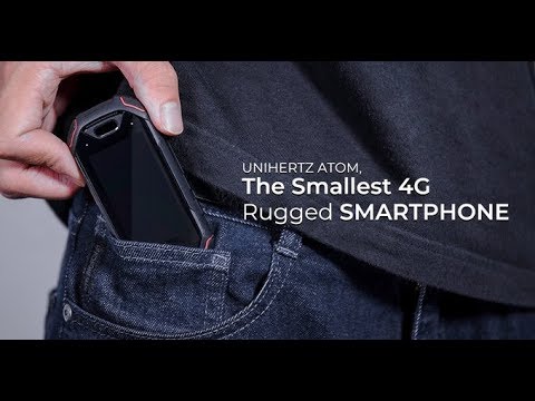 Atom, World`s Smallest 4G Rugged Smartphone