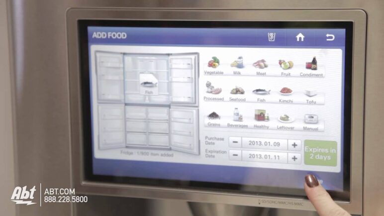 CES 2013 - Samsung T9000 Grocery Manager