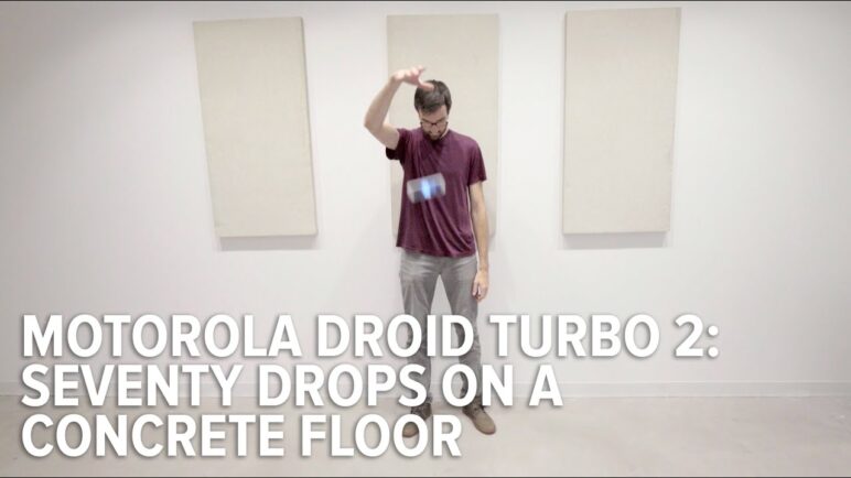Dropping a phone 70 times on a concrete floor is pure catharsis