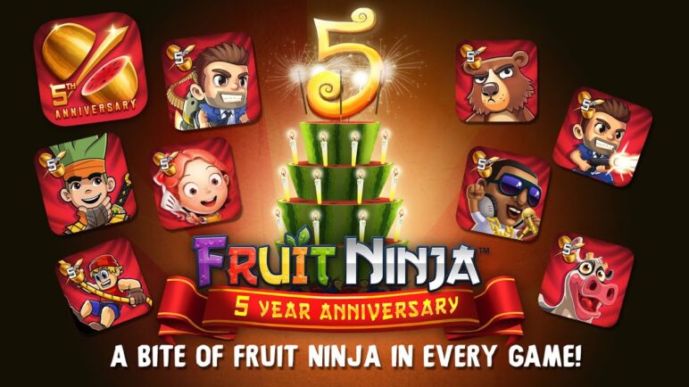 Fruit Ninja 5 Year Anniversary Celebration!