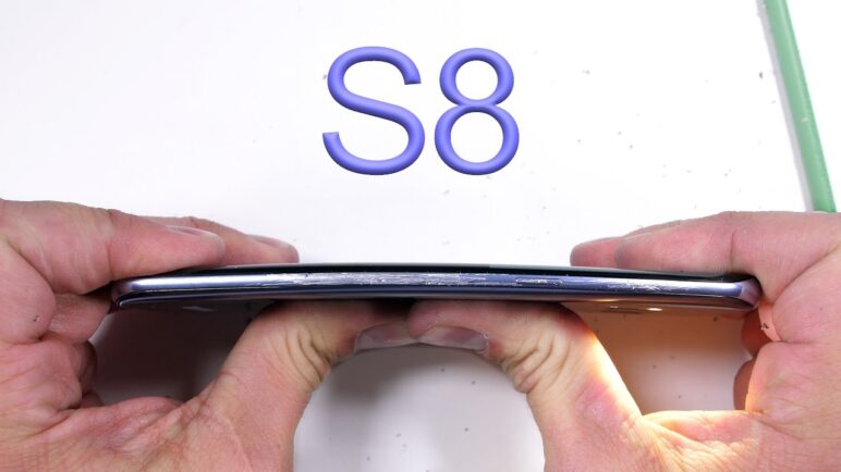 Galaxy S8 Durability Test - Scratch, Burn, and BEND tested