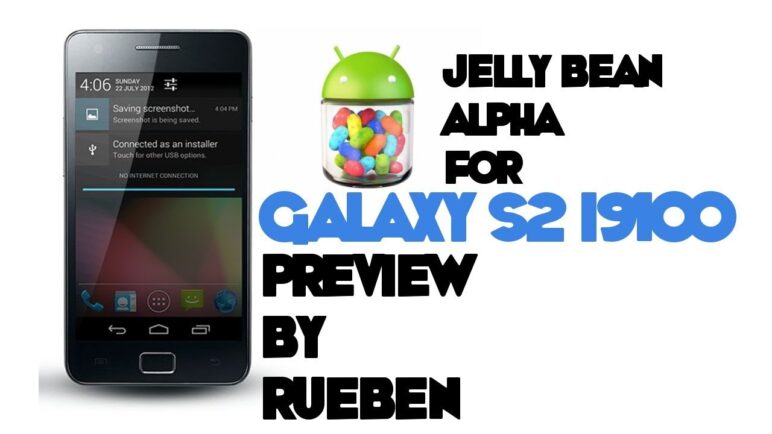 Jelly Bean Android 4.1 Alpha for Samsung Galaxy s2 i9100