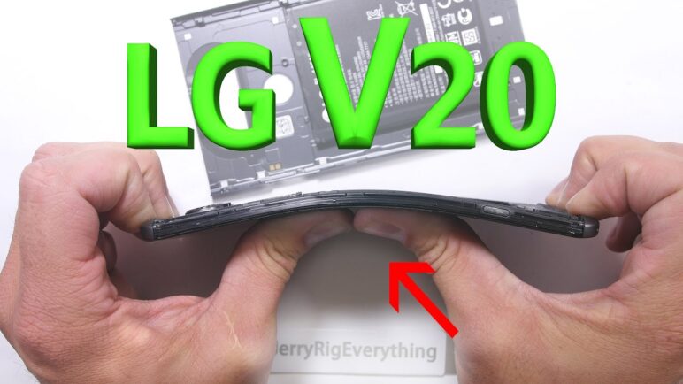 LG V20 Scratch Test - Bend Test - BURN test - Durability Video!