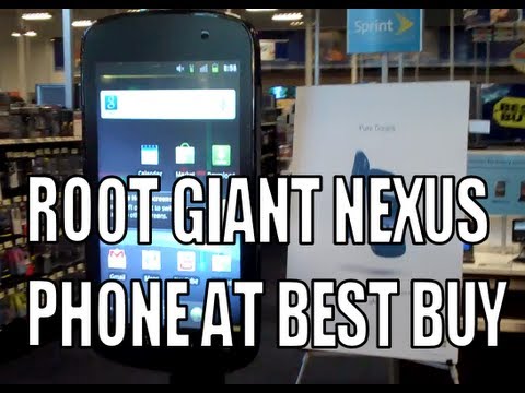 MAN ROOTS GIANT 6 FOOT PHONE AT BEST BUY SUCCESSFULLY!