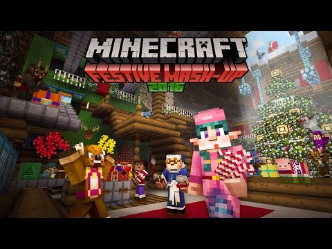 Minecraft Festive Mash Up 2016 now available on Pocket / Win 10