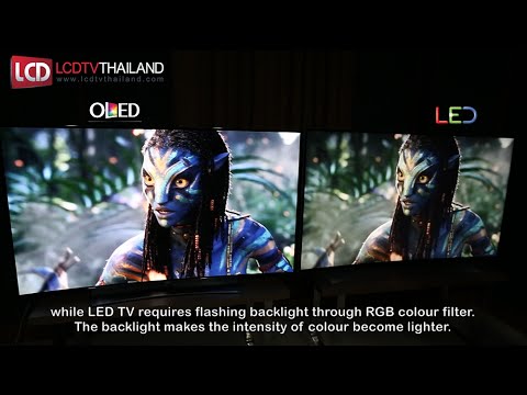 OLED VS LED TV : Side by Side Comparison !