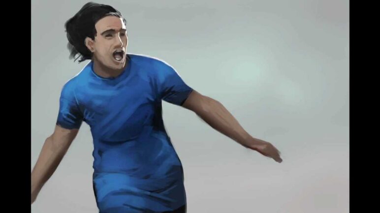Real Football 2013 - iPhone/iPad/Android - Falcao Speed Drawing