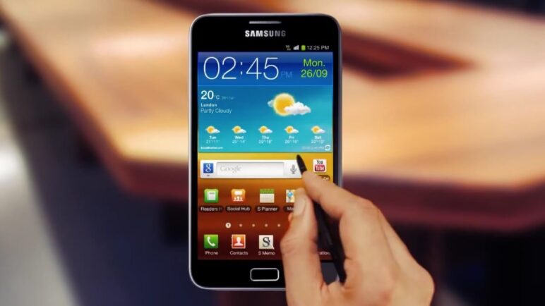 Samsung Galaxy Note Official Video