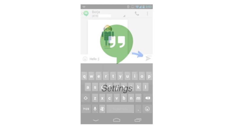 Send text & multimedia messages with Hangouts on Android devices