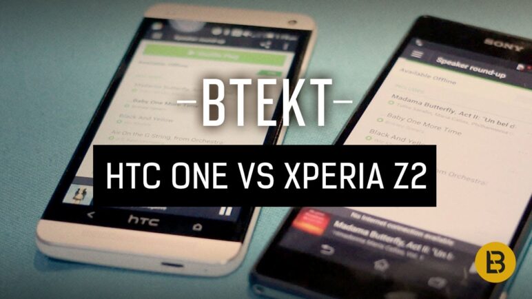 Sony Xperia Z2 vs HTC One - speaker comparison