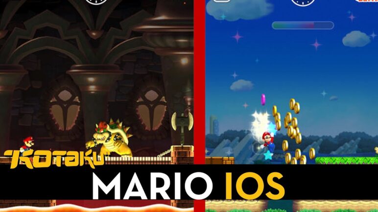 Super Mario Game Coming To iOS - Shigeru Miyamoto On Stage At Apple Event