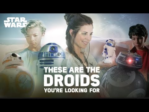 These Are The Droids You're Looking For (Star Wars BB-8, BB-9E, and R2D2 by Sphero)