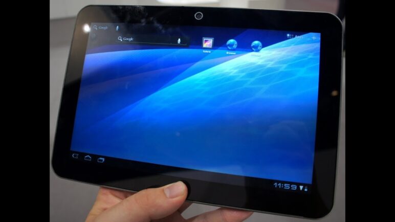 Toshiba ExciteX10 Tablet Hands On - 1.2 GHz Dual-Core Tablet