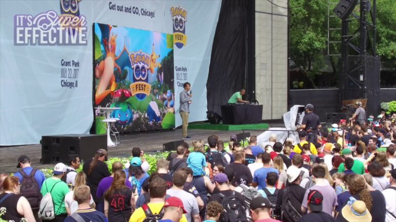 Booing Niantic CEO at Pokémon GO Fest