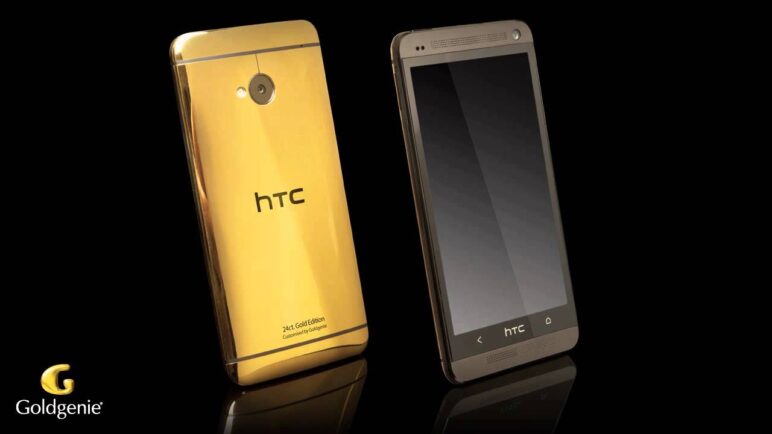 [Goldgenie] 24ct. Gold Rose Gold or Platinum HTC One
