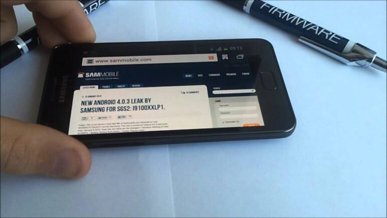 I9100XXLP2 Samsung Galaxy S 2 Android 4.0.3