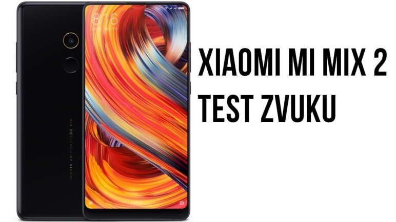 Xiaomi Mi Mix 2 / Samsung Galaxy S8 / OnePlus 5 test zvuku